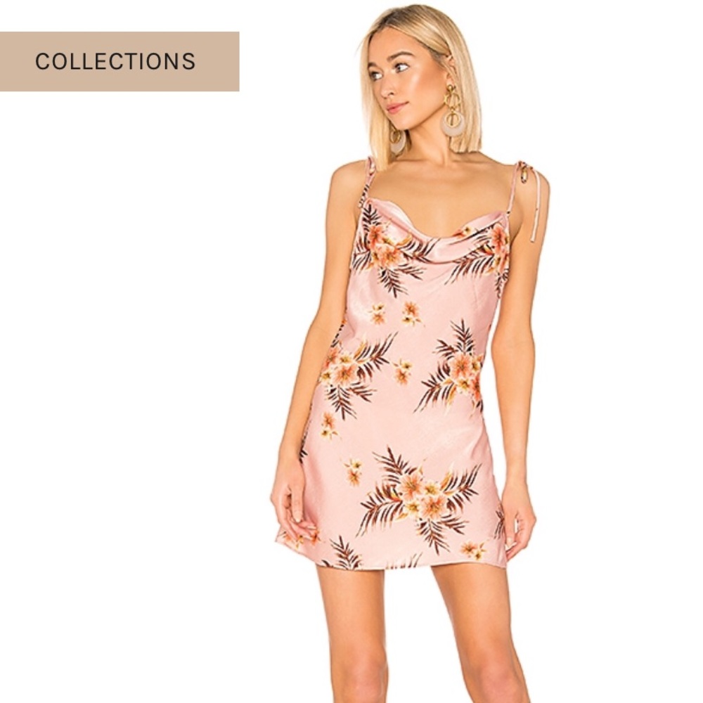BRAND NEW WITH TAGS - LPA cowl mini slip dress
